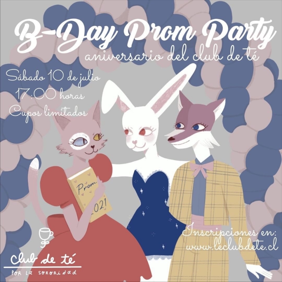 B-Day Prom Party: Fiesta de Aniversario del Club de Té